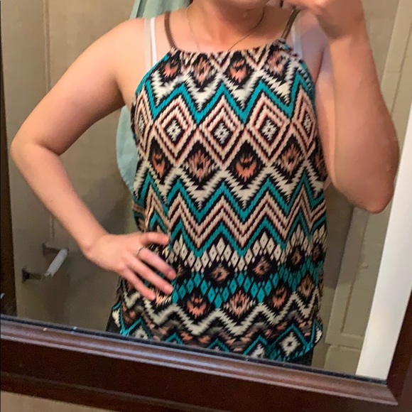 Colorful pattern blouse - Picture 3 of 4